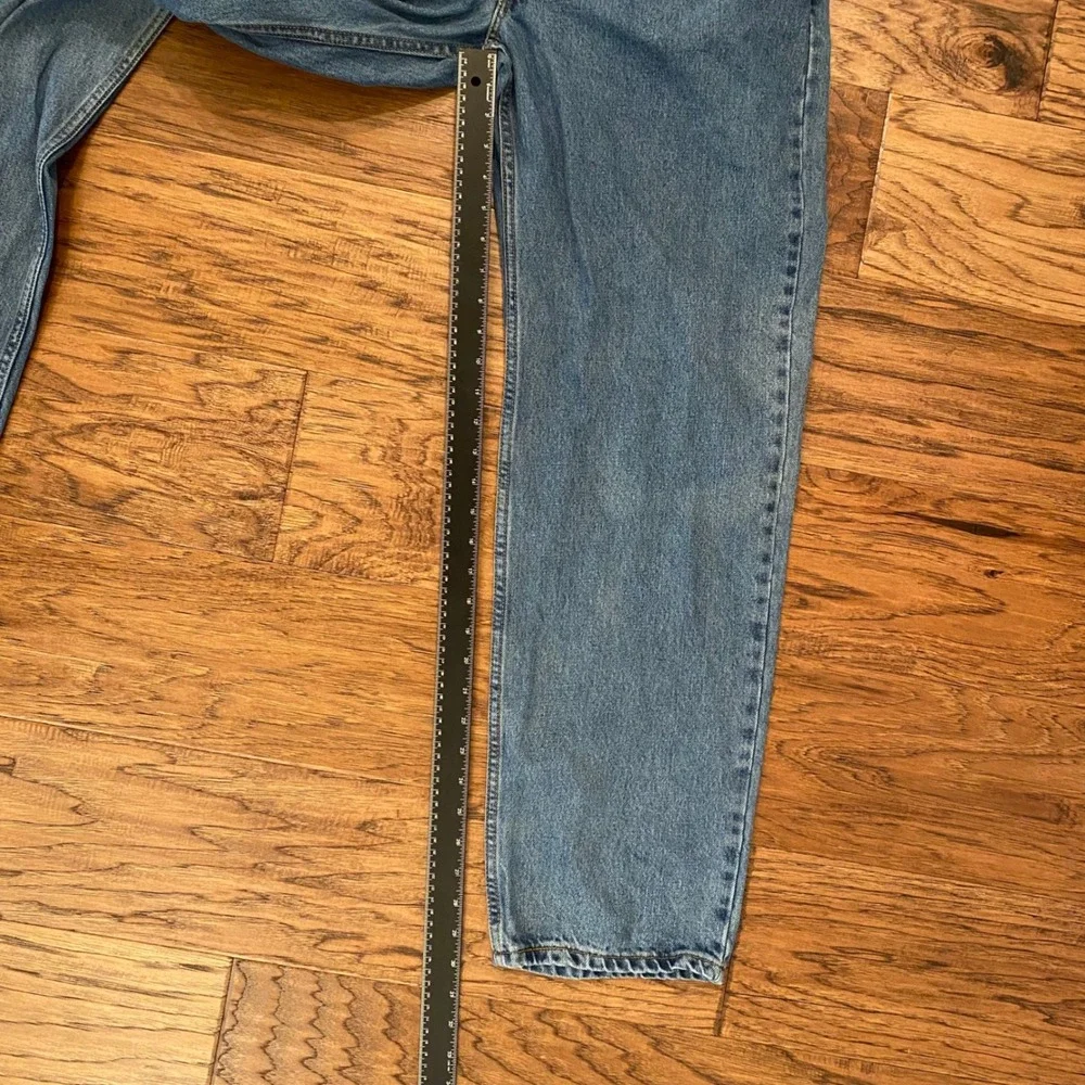 Levis 550 Relaxed Fit Jeans Mens 34x32 Medium Wash Blue Tapered Leg Denim